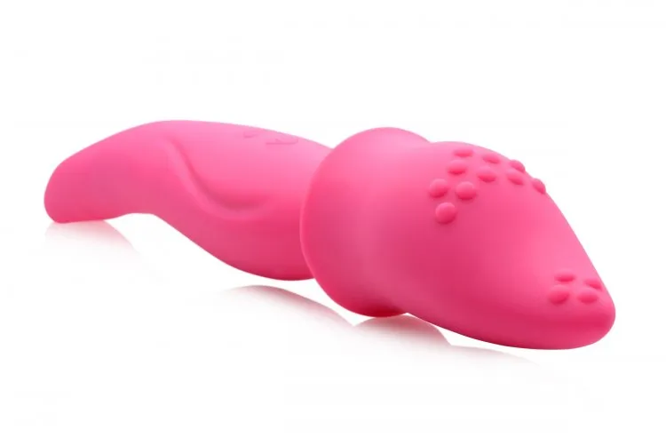 Dual Diva 2 in 1 Silicone Massager- Pink