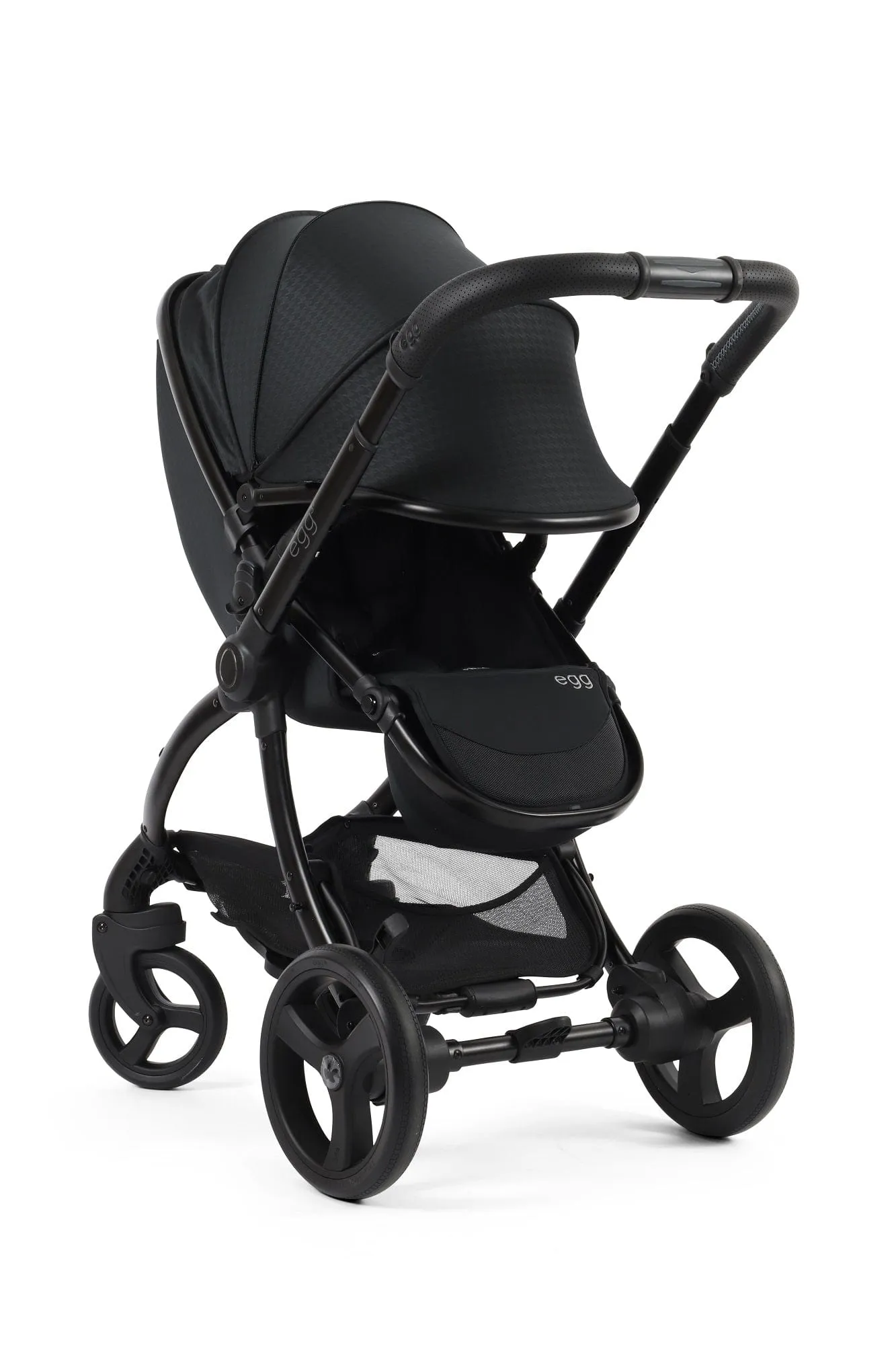 Egg 3 Luxury Pebble 360 PRO 2 Travel System - Houndstooth Black
