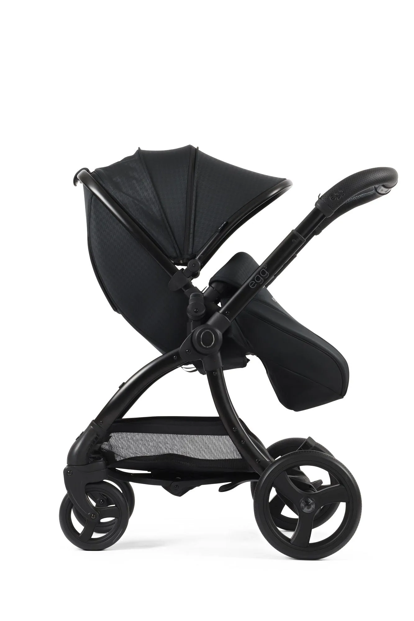 Egg 3 Luxury Pebble 360 PRO 2 Travel System - Houndstooth Black