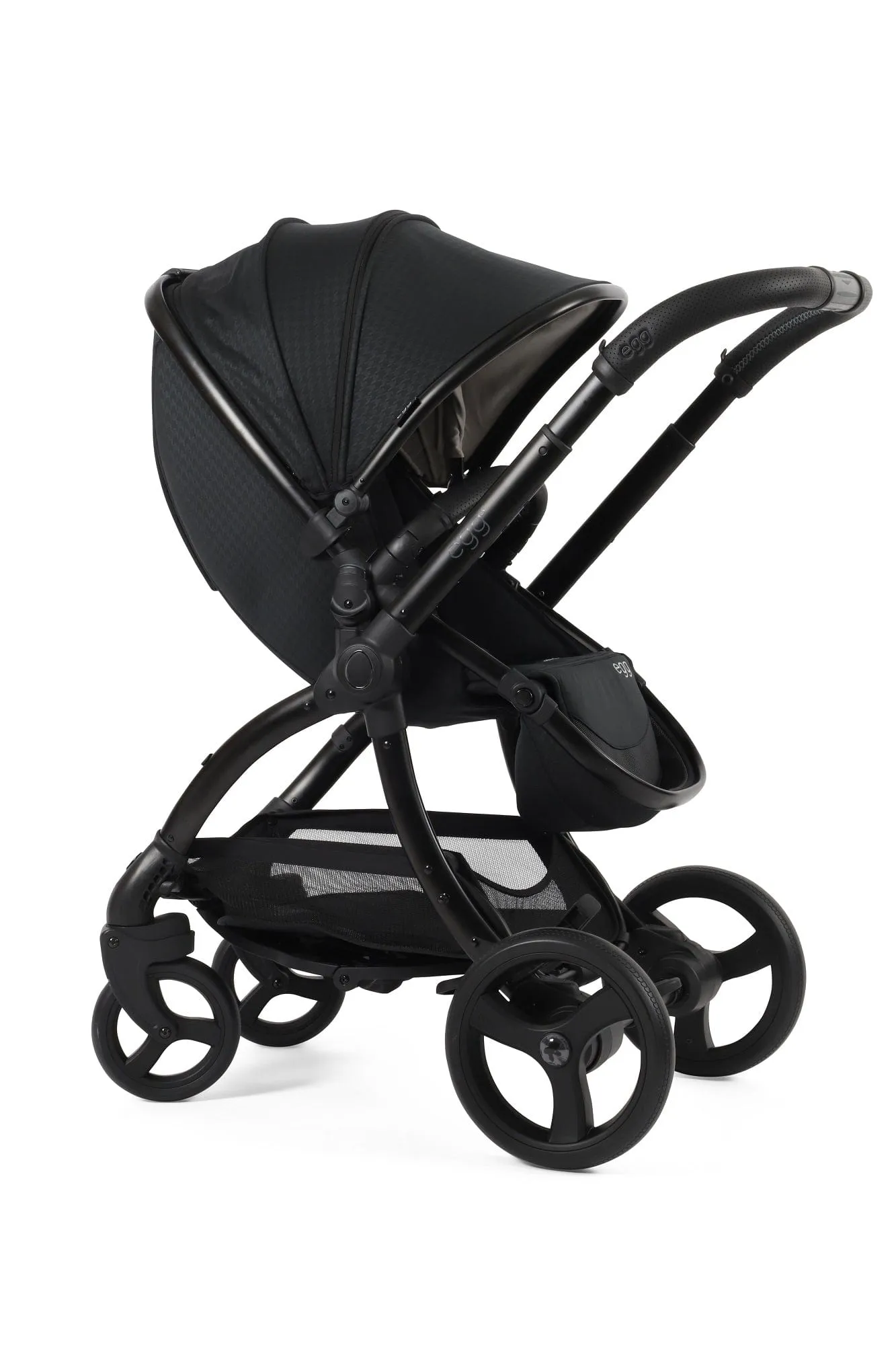 Egg 3 Luxury Pebble 360 PRO 2 Travel System - Houndstooth Black