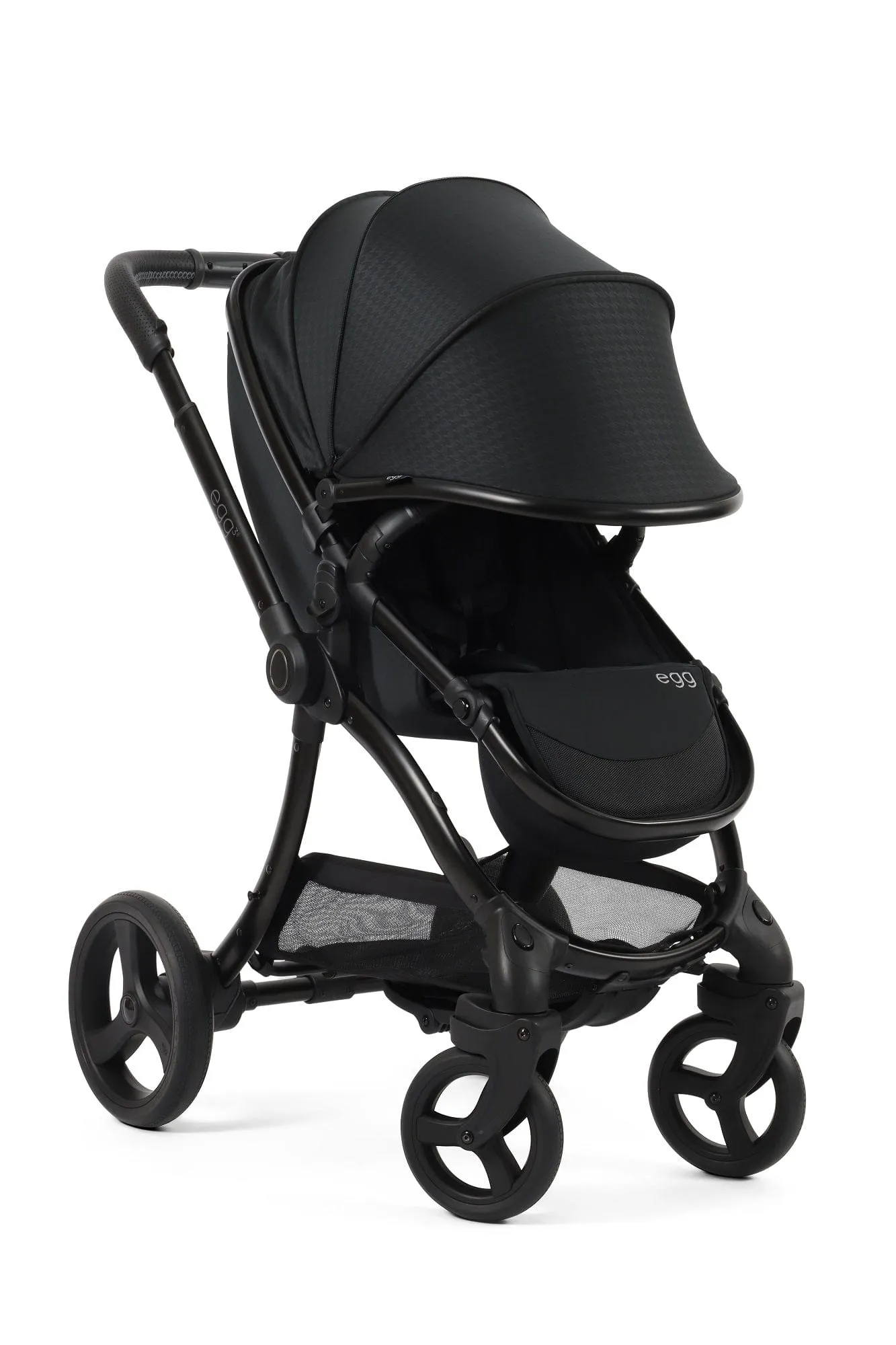 Egg 3 Luxury Pebble 360 PRO 2 Travel System - Houndstooth Black