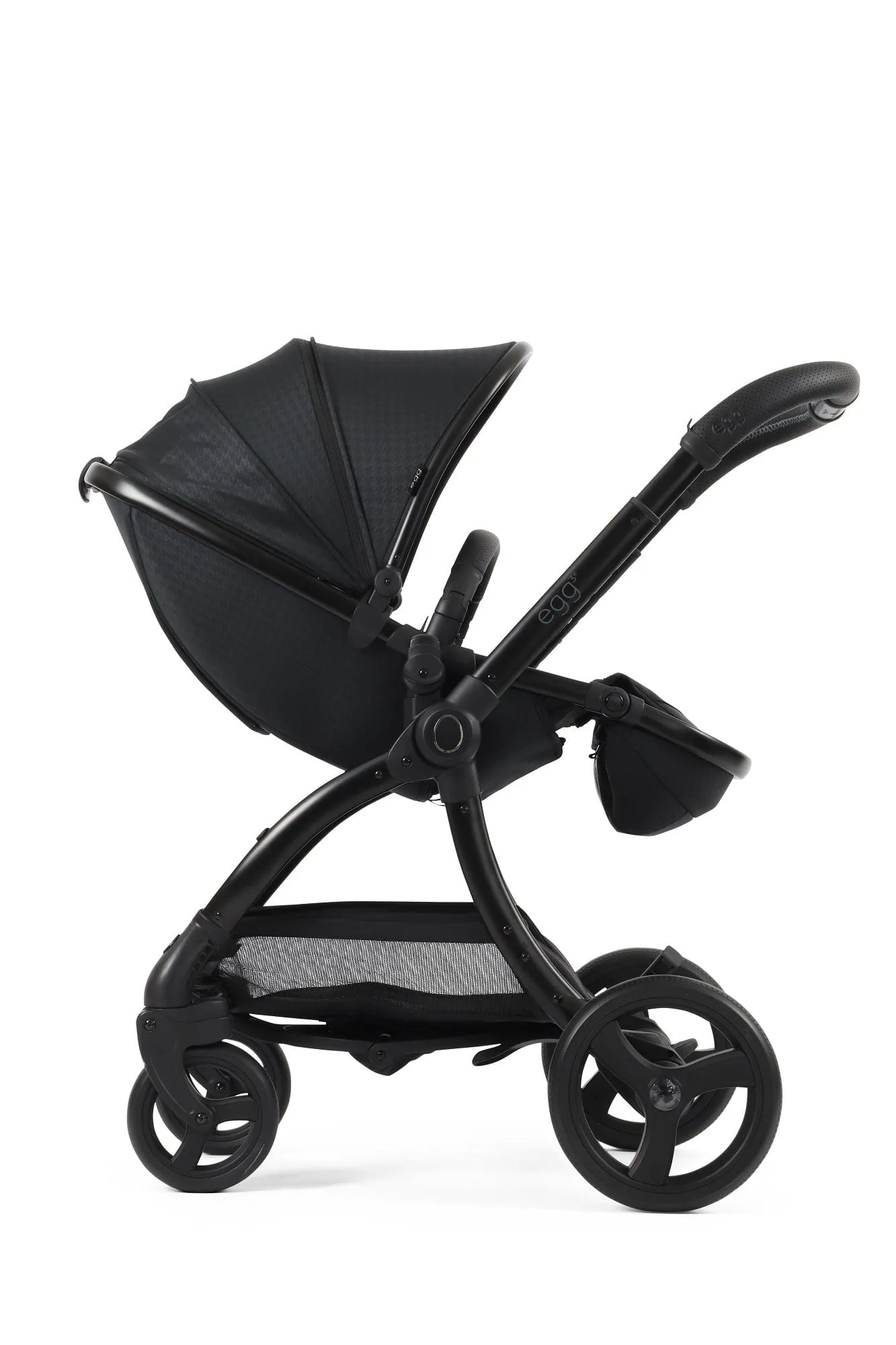 Egg 3 Luxury Pebble 360 PRO 2 Travel System - Houndstooth Black