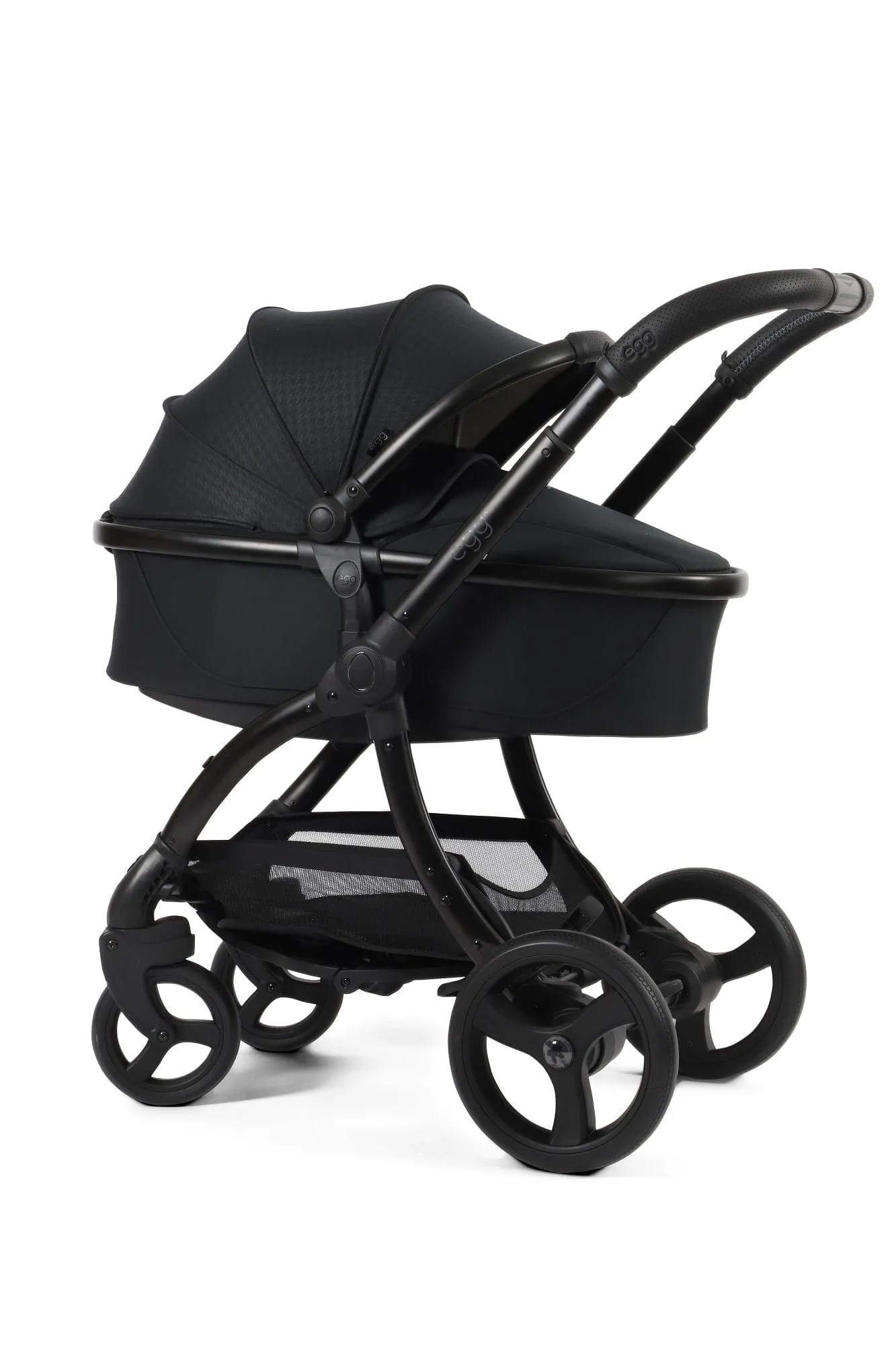 Egg 3 Luxury Pebble 360 PRO 2 Travel System - Houndstooth Black