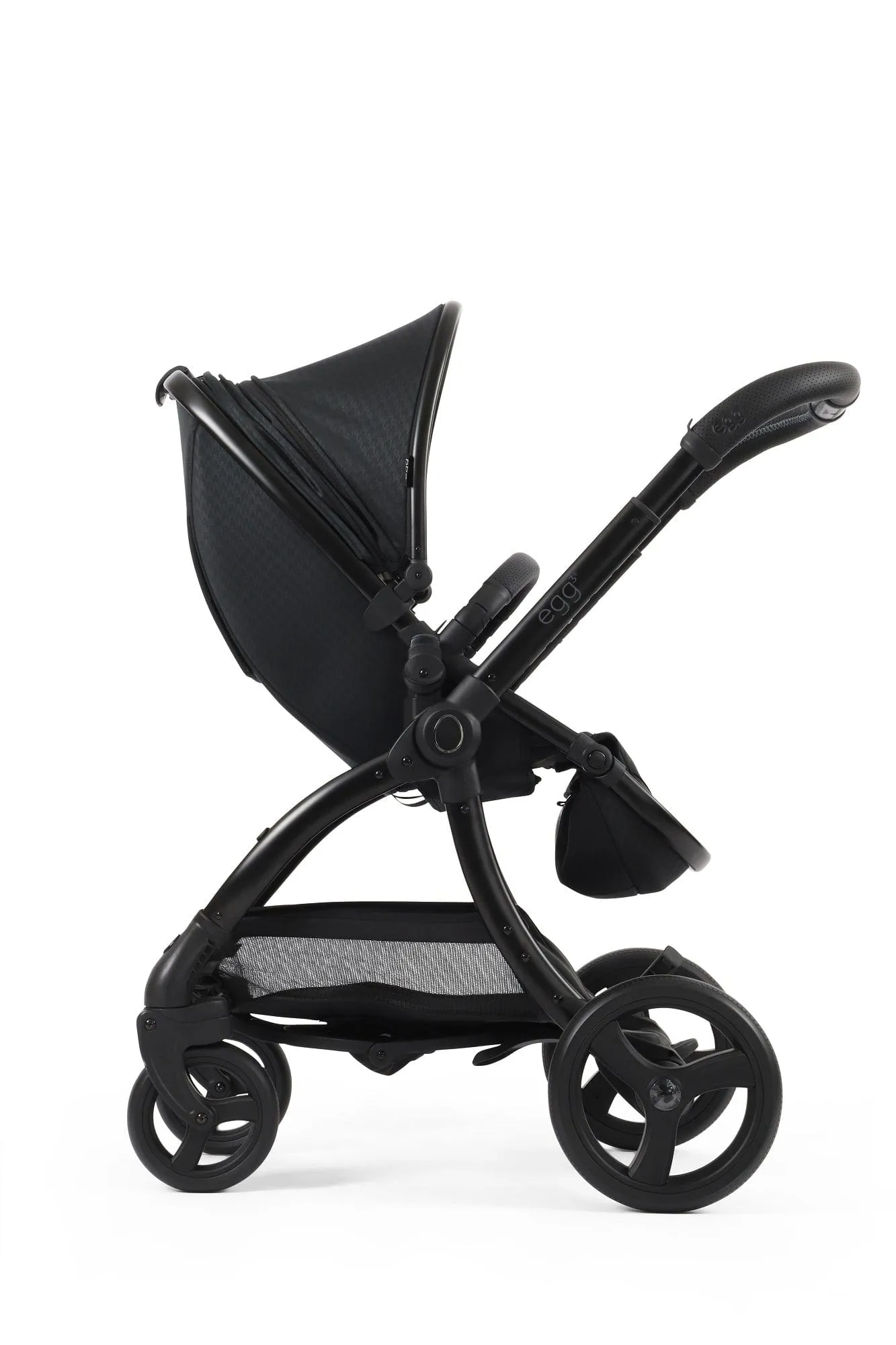 Egg 3 Luxury Pebble 360 PRO 2 Travel System - Houndstooth Black