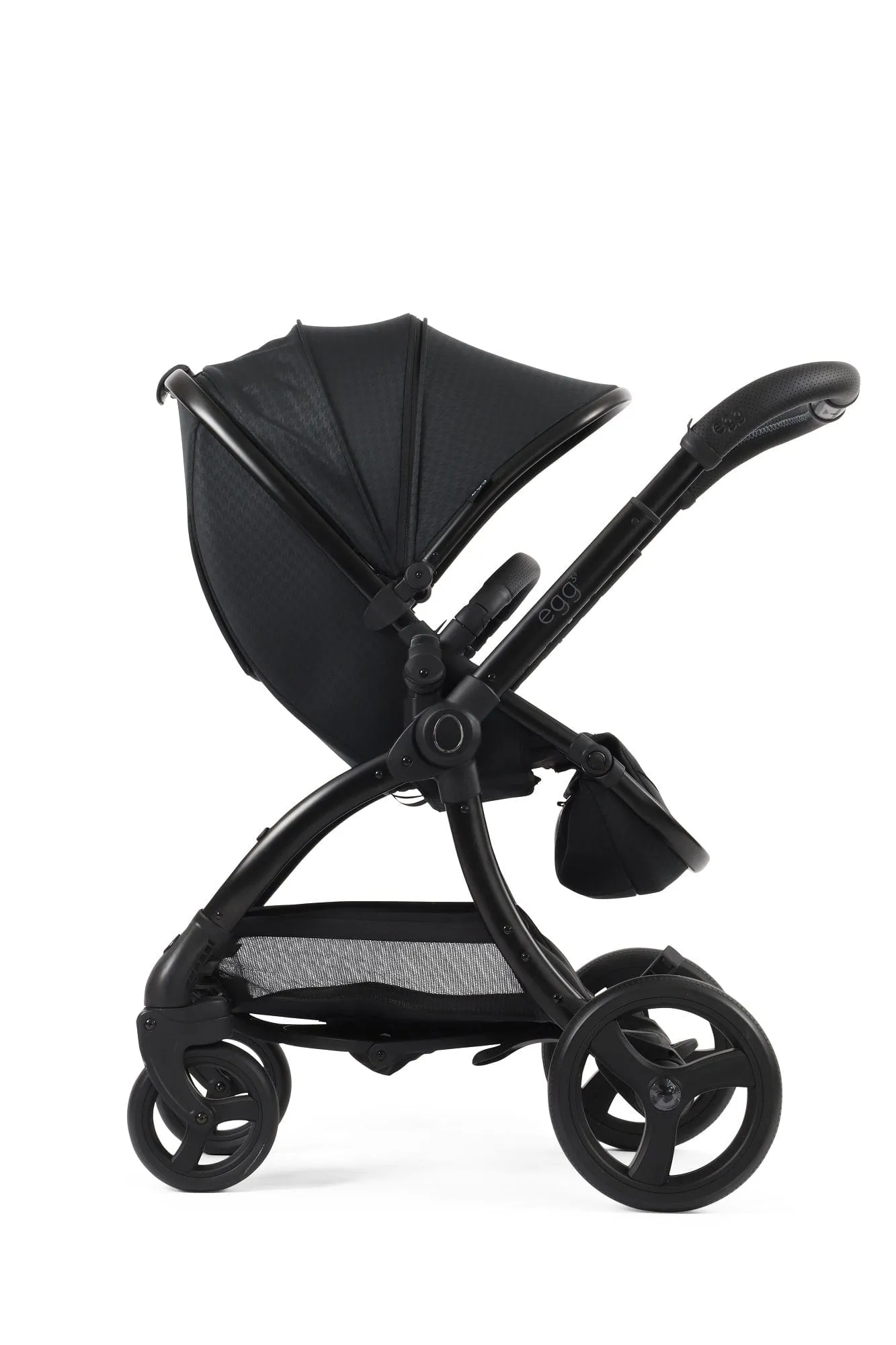 Egg 3 Luxury Pebble 360 PRO 2 Travel System - Houndstooth Black