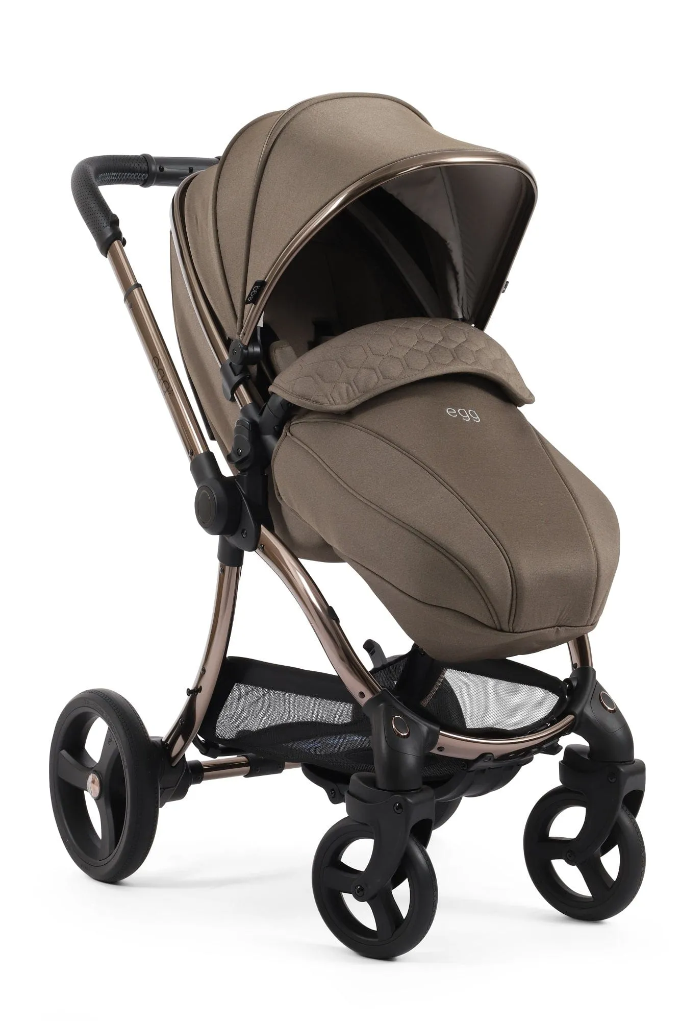 Egg 3 Luxury Pebble 360 PRO 2 Travel System - Mink
