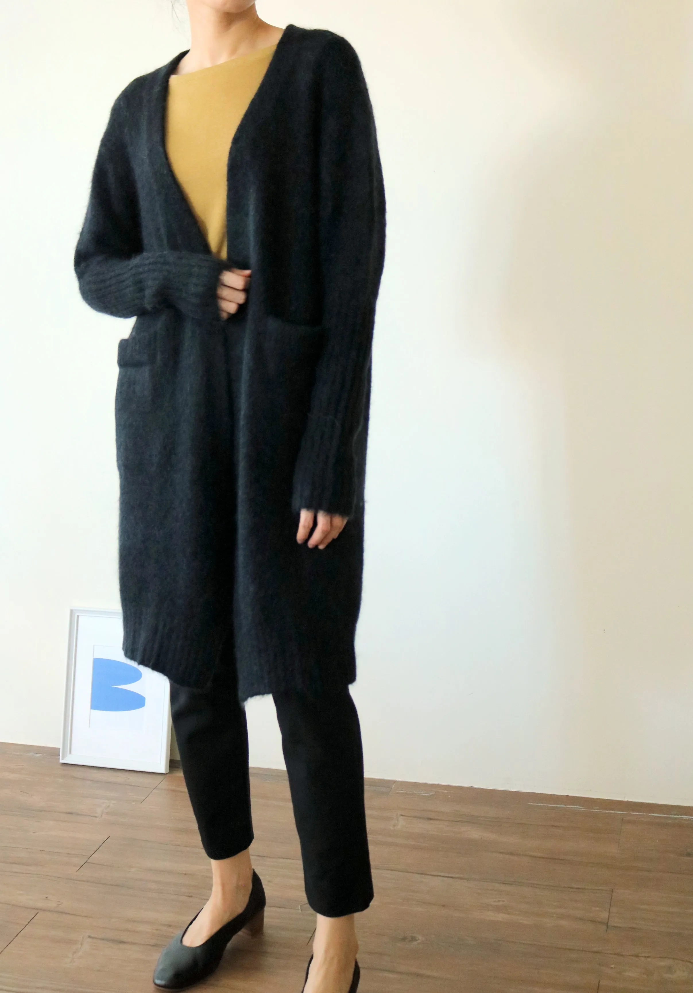 Elena cardigan -Black
