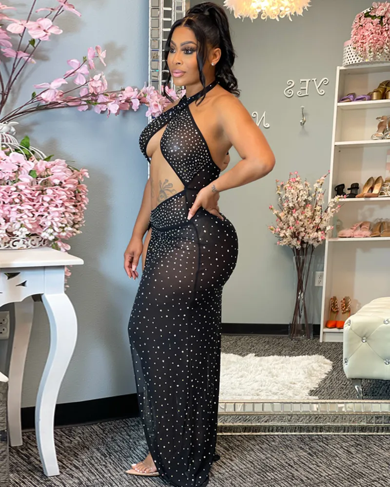 ELLE CRYSTAL DRESS