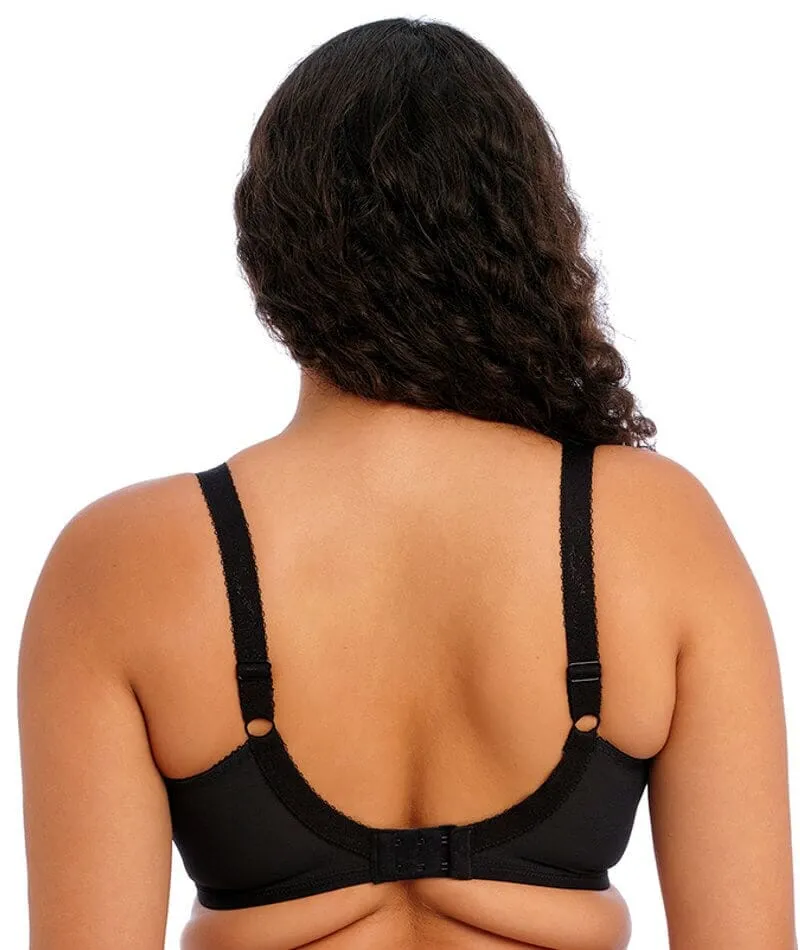 Elomi Namrah Underwired Bandless Plunge Bra - Jet