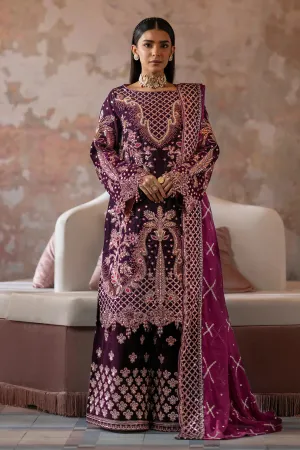 Emaan Adeel | Saanjh Velvet Collection '24 | Anika