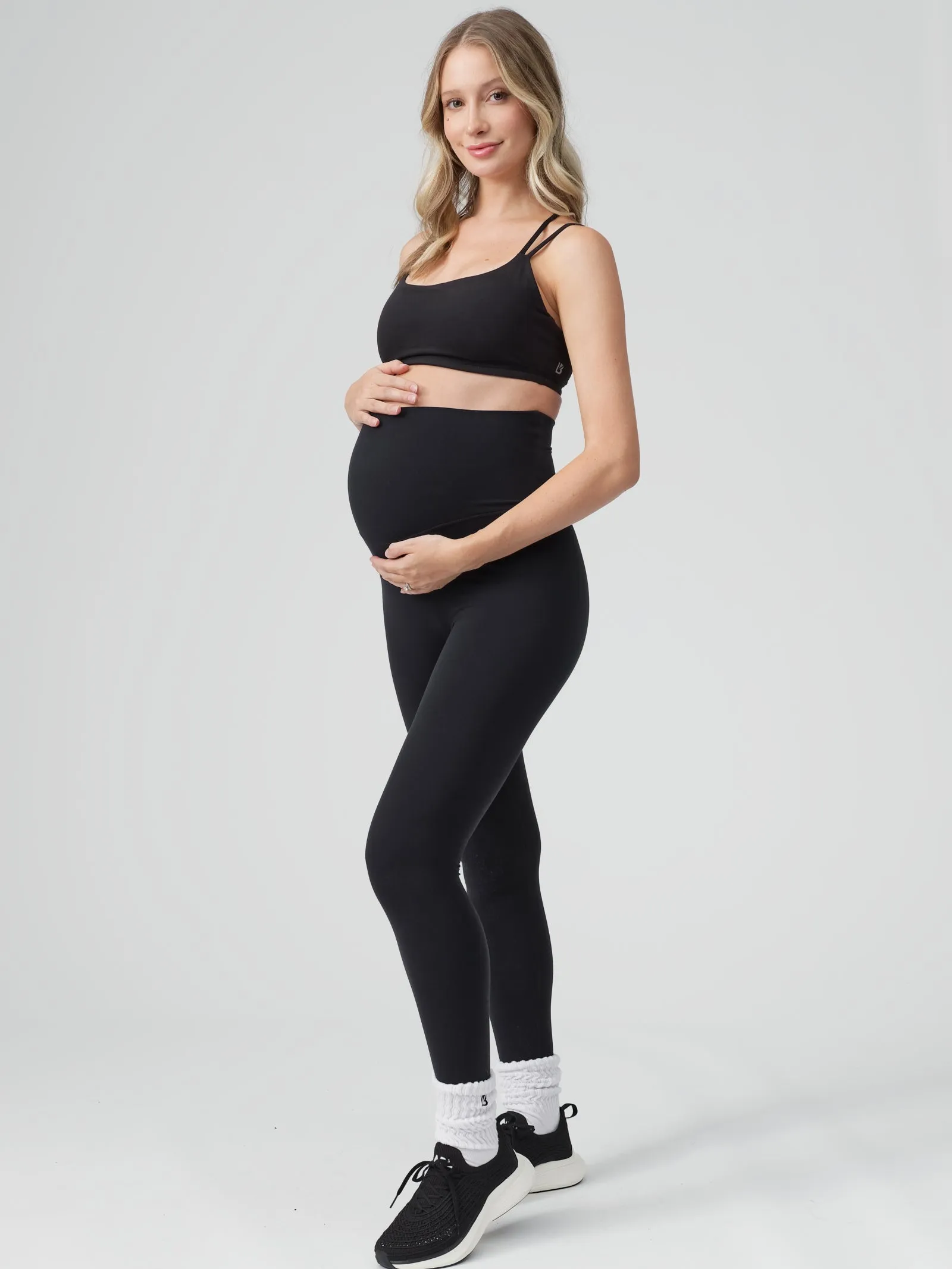 Energy Foldover Legging - Onyx Black
