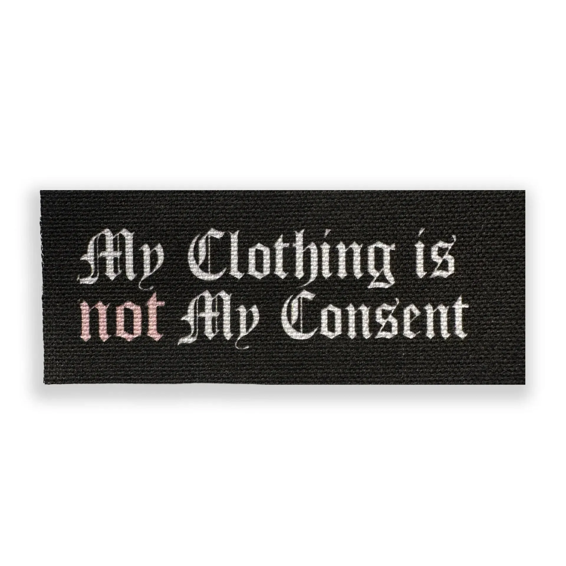 Espi Lane My Consent Sew on Patch