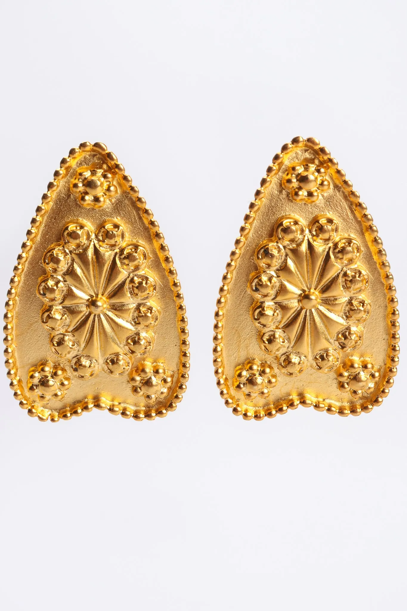Etruscan Collar Necklace & Earring Set