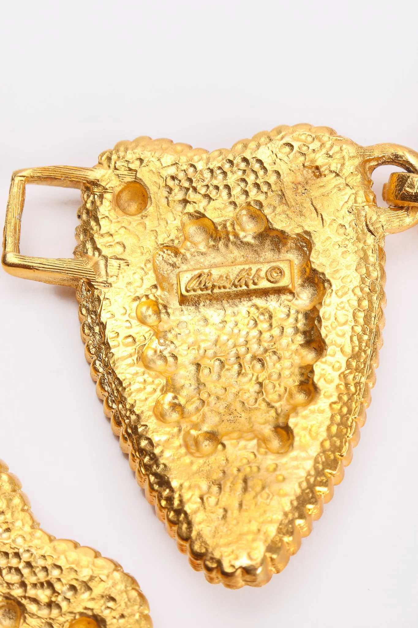 Etruscan Collar Necklace & Earring Set
