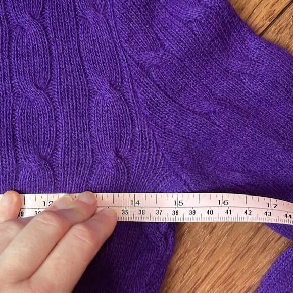 EUC Ralph Lauren Rugby Cable Knit Sweater