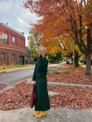 Evergreen Dream Knit Set