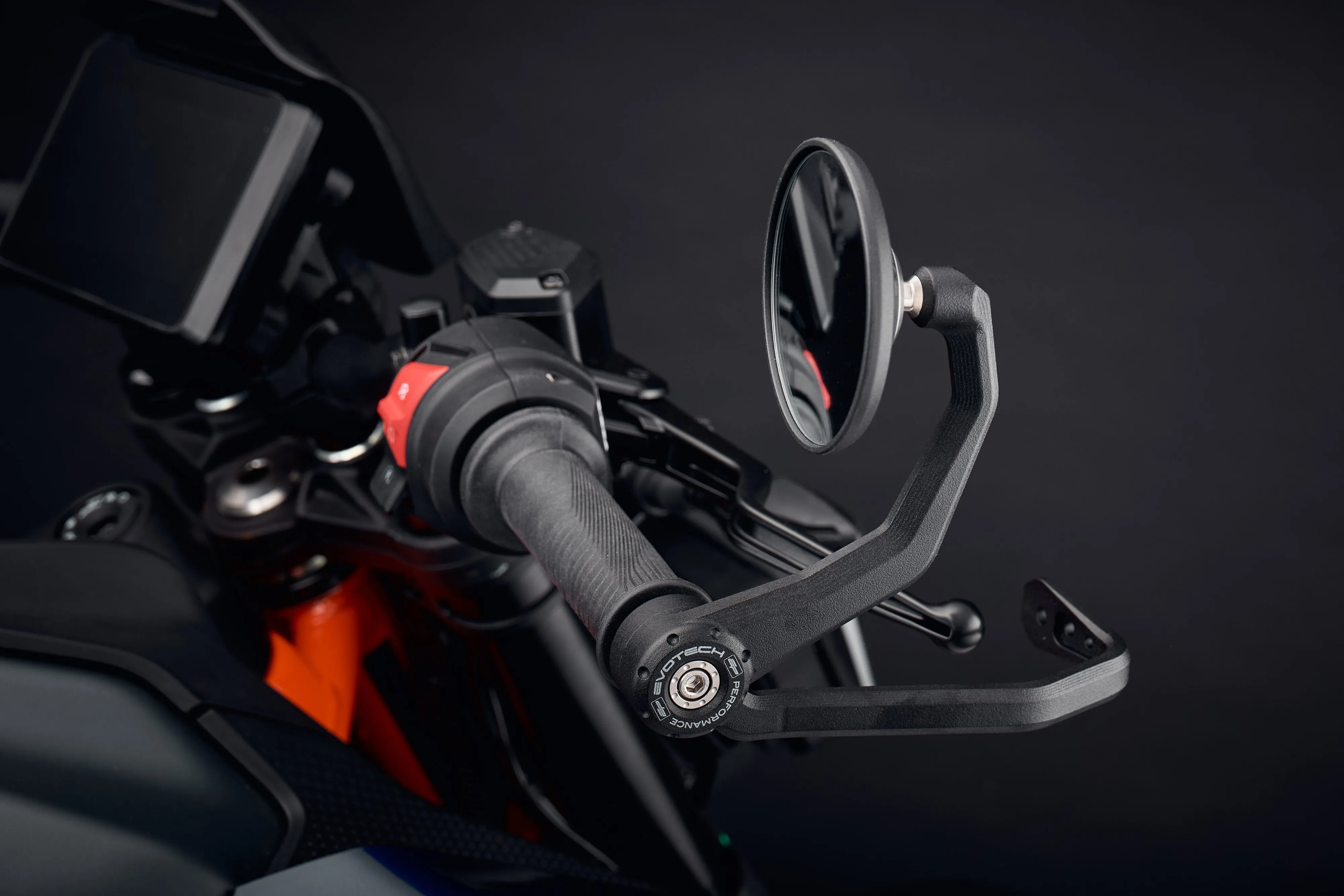 Evotech Bar End Mirrors / Brake and Clutch Protector Kit - Husqvarna Vitpilen 401 (2024 )