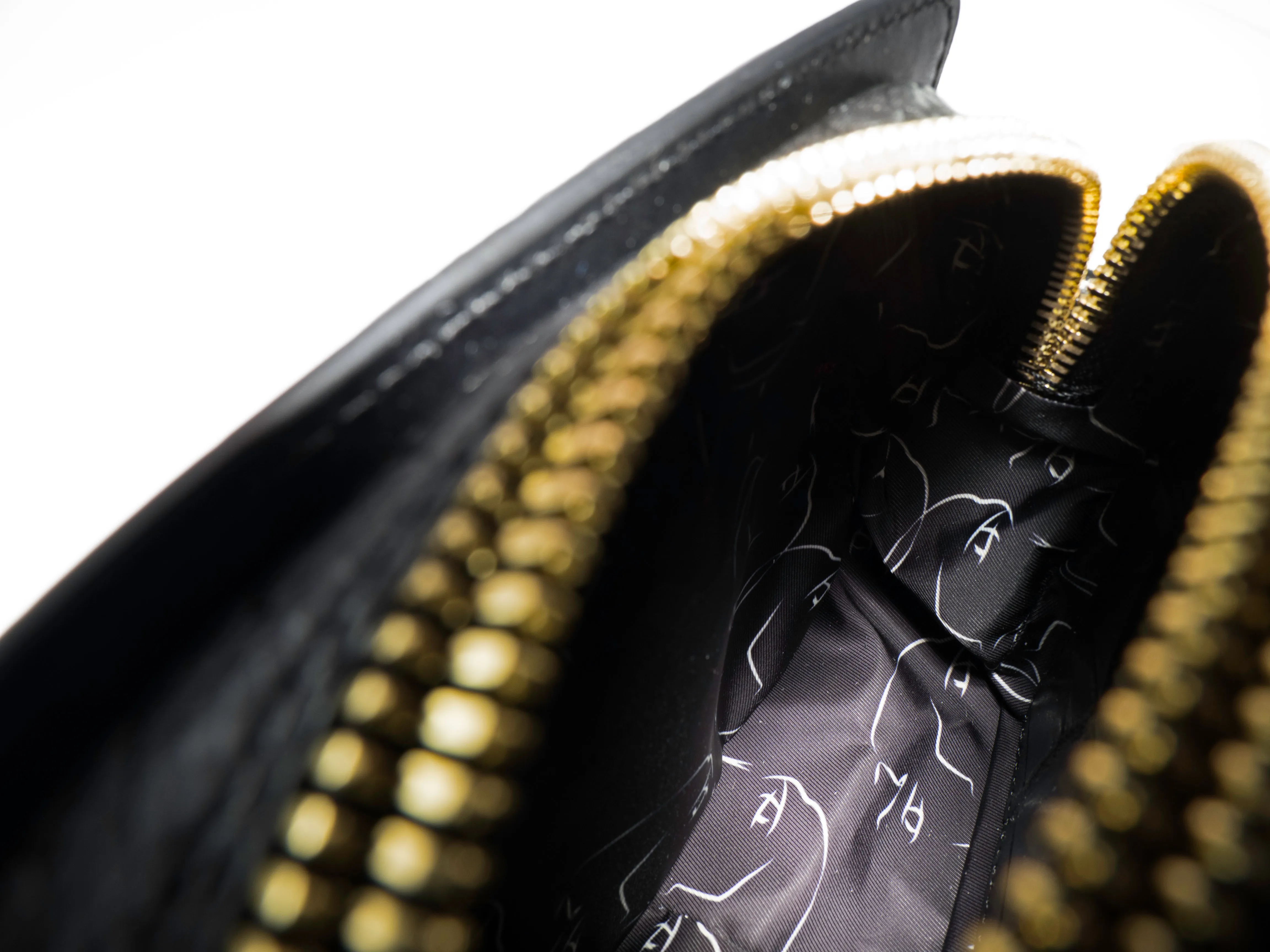 Fairfax in Black Croc