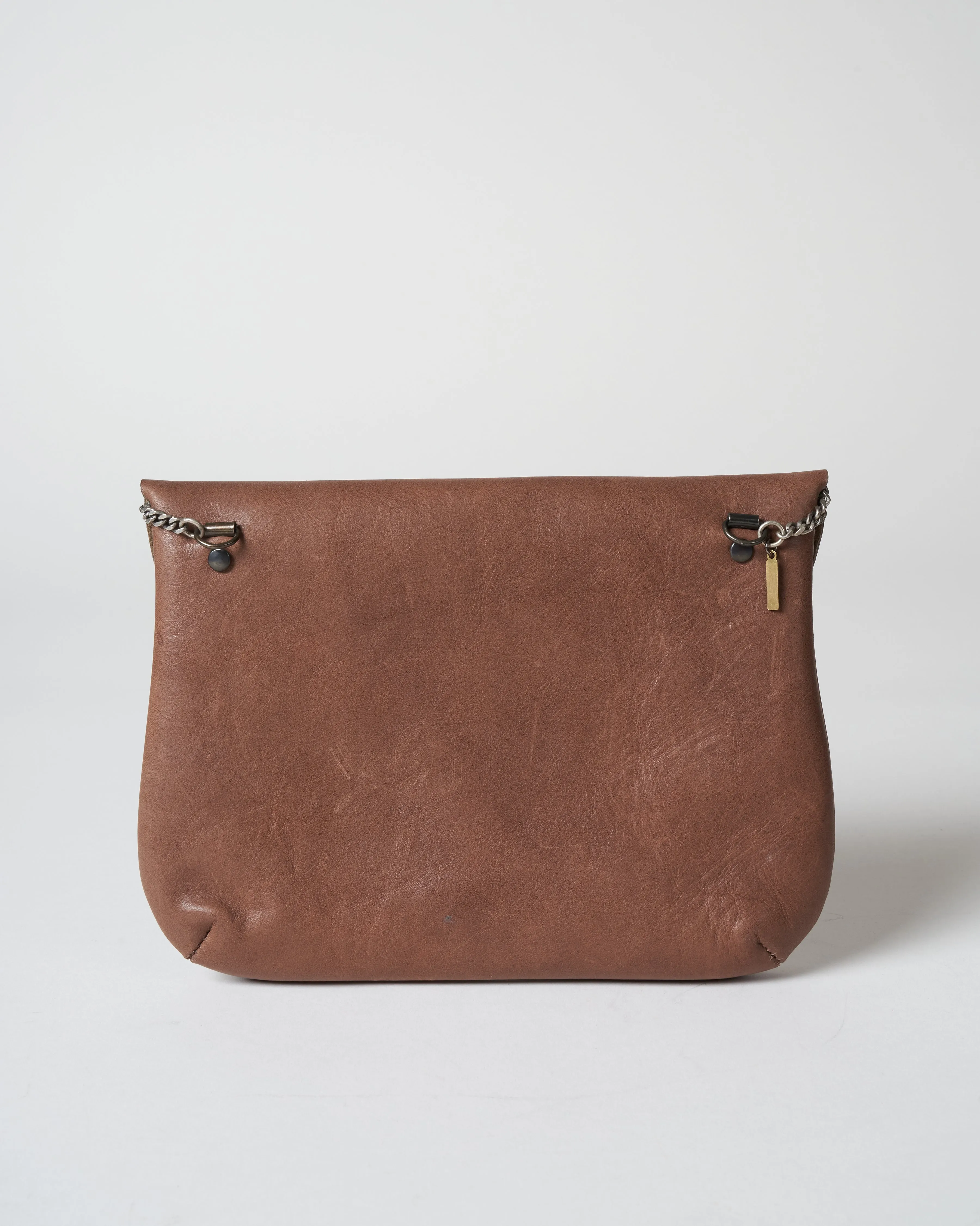 fancy clutch with sterling silver scales