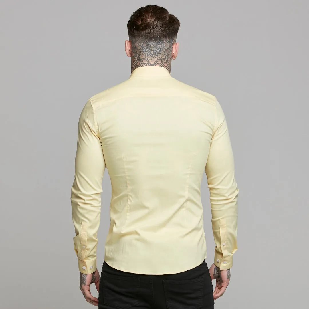 Father Sons Super Slim Ultra Stretch Yellow Long Sleeve - FS475