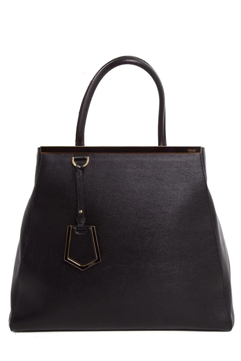 Fendi Black Sac Du Jour Large Handbag