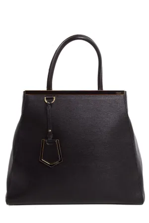 Fendi Black Sac Du Jour Large Handbag