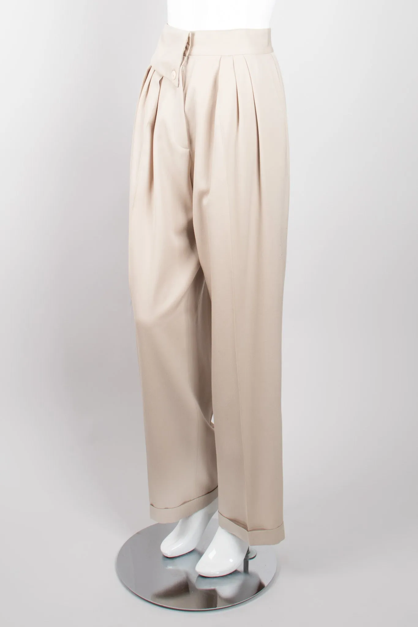 Fold Front Trouser