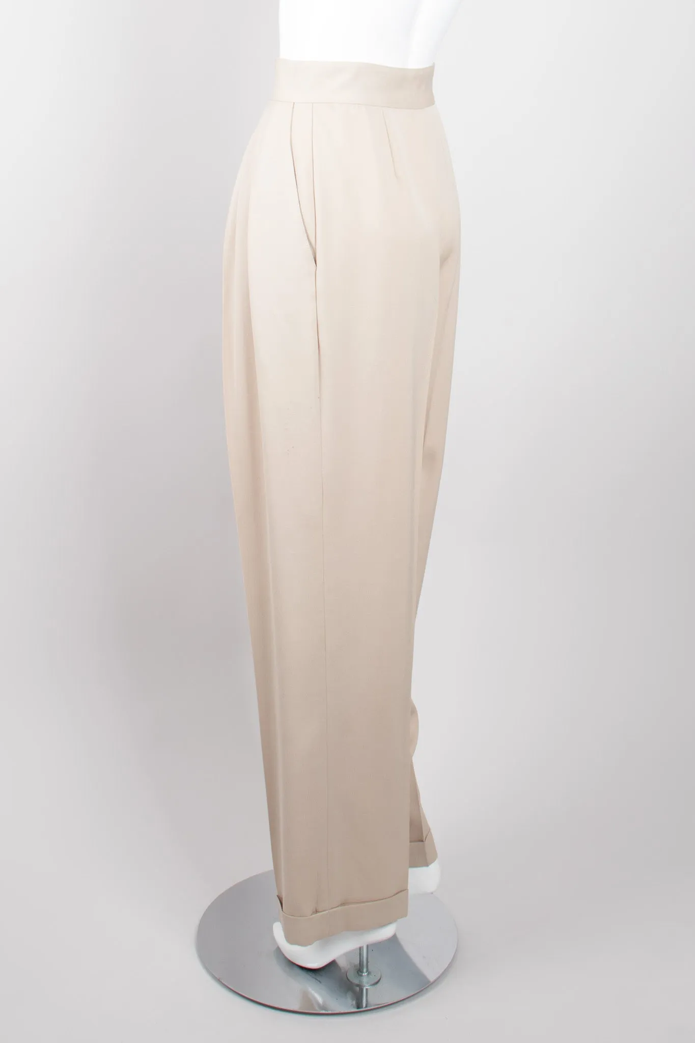 Fold Front Trouser