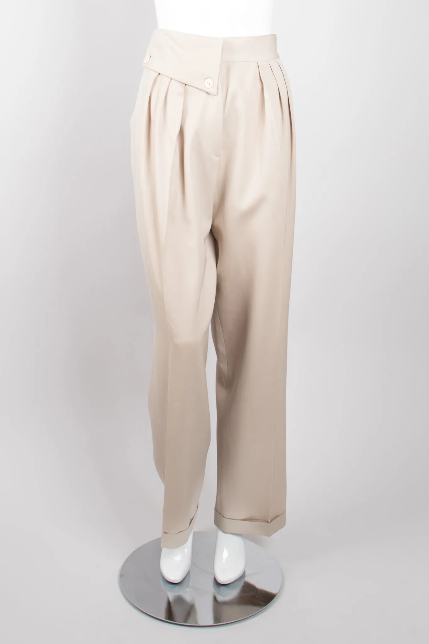 Fold Front Trouser