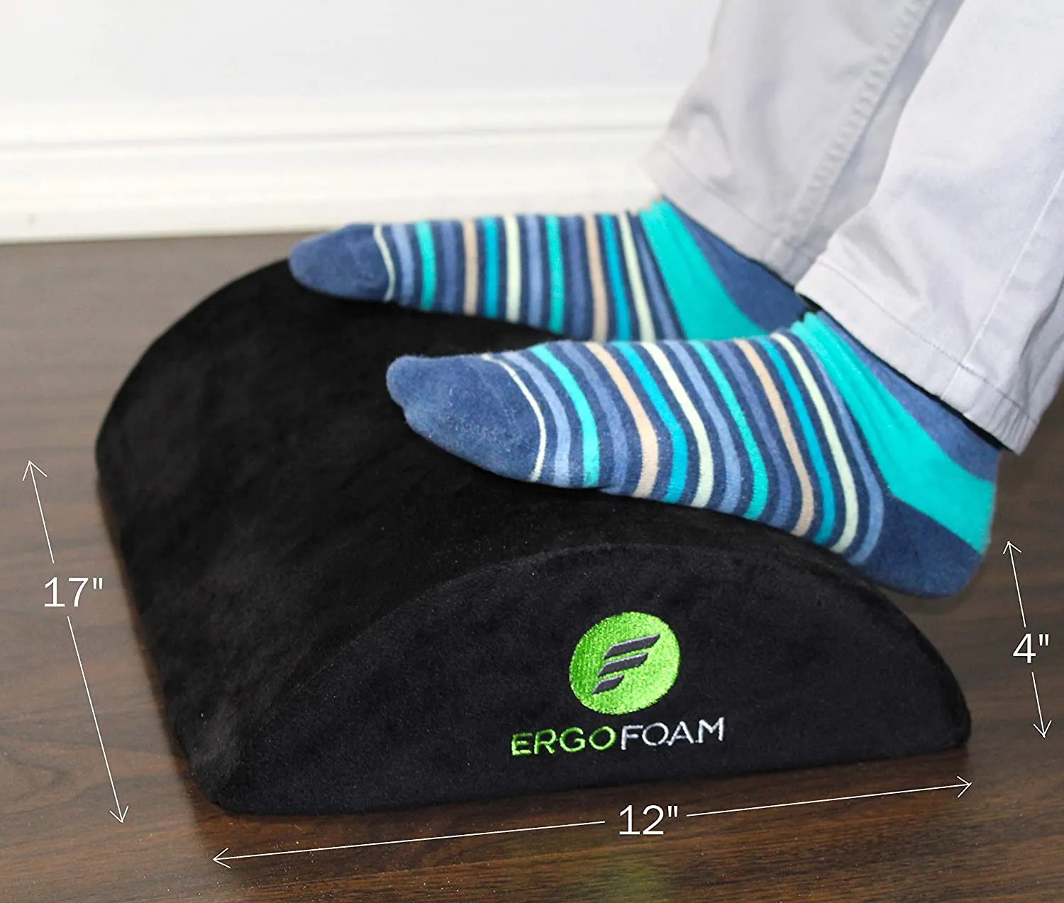 Foot Rest Under Desk (Velvet)