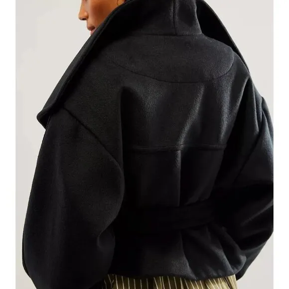 Free People $168 Mina Jacket in Black - NEW