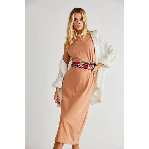 Free People FP Beach Raquel Midi Dress - Size S. B-7