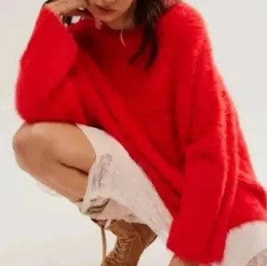 Free People Harrison Bunny Crew Sweater Size Small
