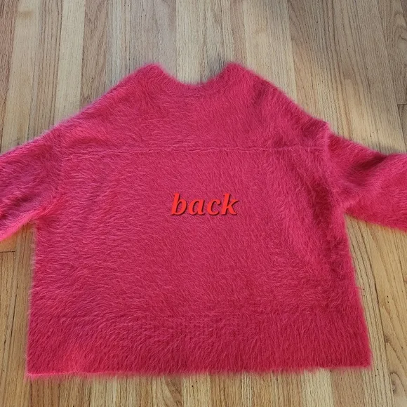 Free People Harrison Bunny Crew Sweater Size Small