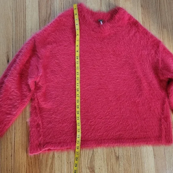 Free People Harrison Bunny Crew Sweater Size Small