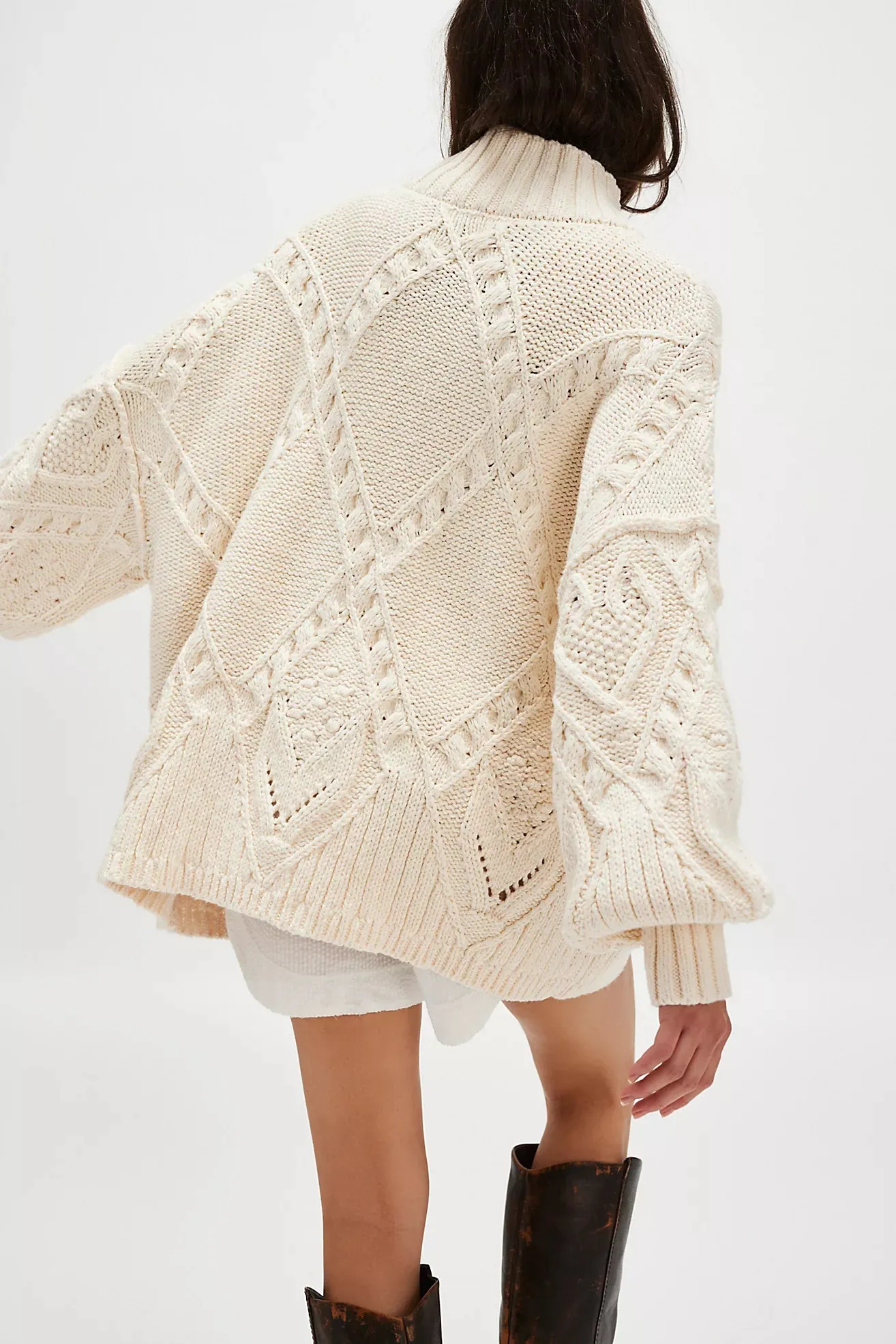 free people: heart you pullover-ivory