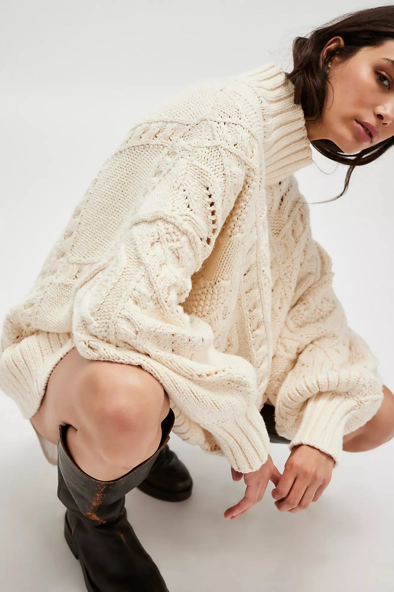 free people: heart you pullover-ivory
