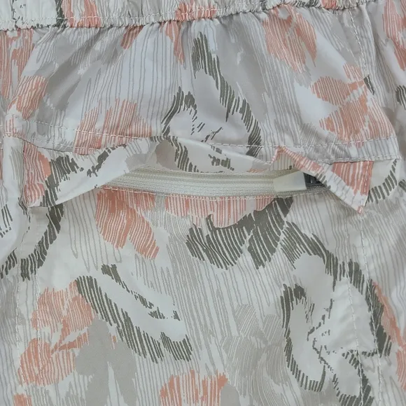 Free People Movement In the Wild Printed Shorts Ivory Combo OB1640745 Medium NWT