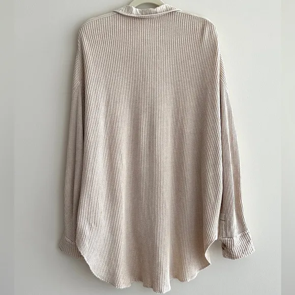 Free People One Scout Jacket, Size Small, Sand