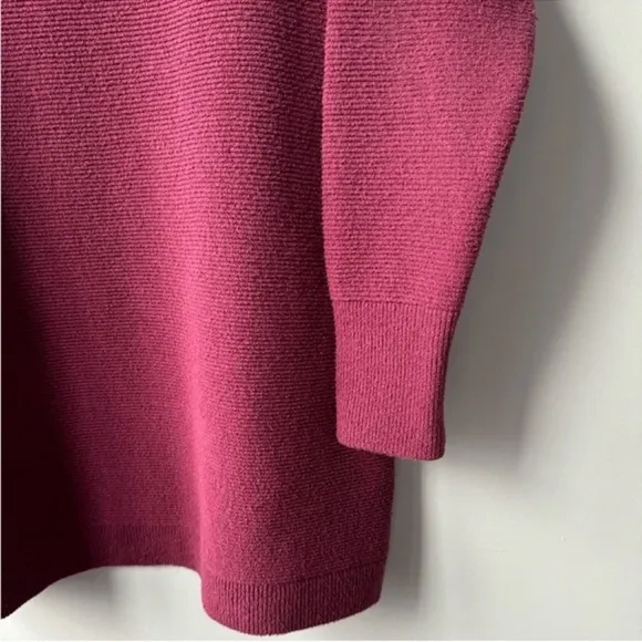 Free People Ottoman Slouchy Tunic Pomegranate WineSize:M