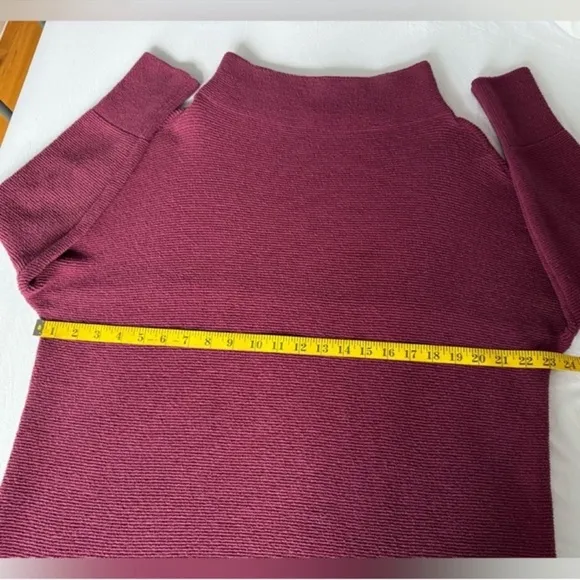Free People Ottoman Slouchy Tunic Pomegranate WineSize:M