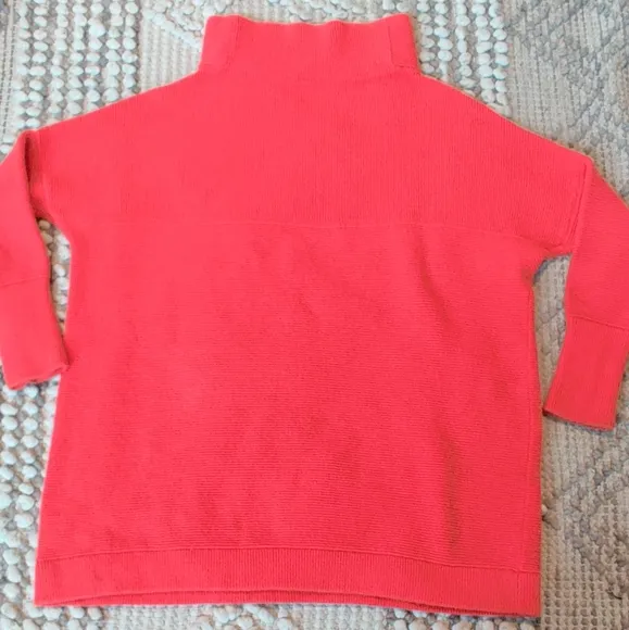 Free People Slouchy Ottoman Tunic Audacious (Orange) xs