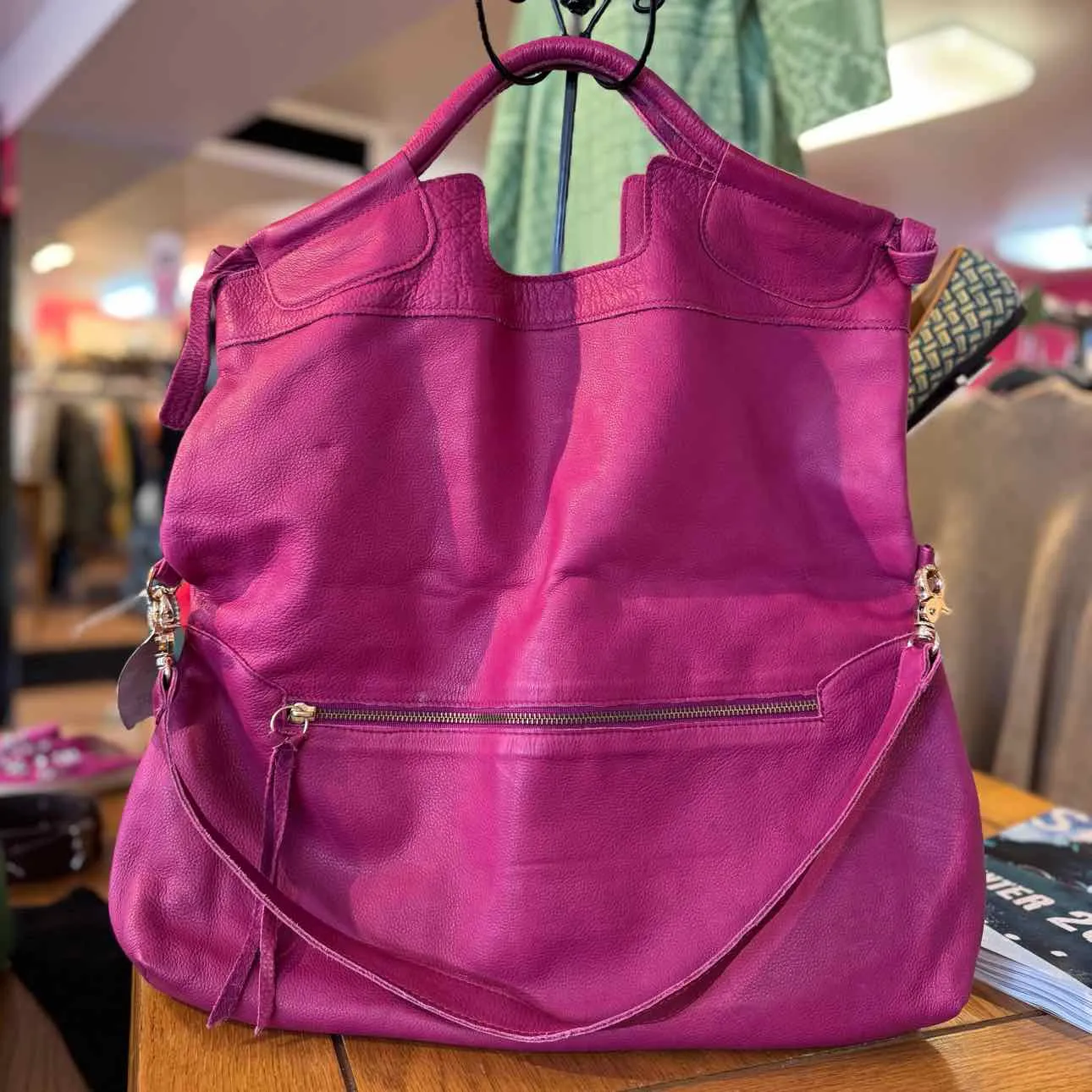 Fuschia Pre-Owned Purse- Ladies