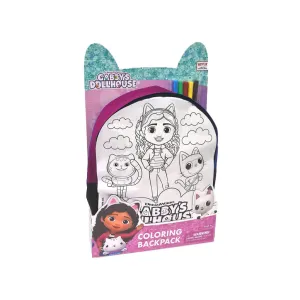 Gabby's Dollhouse Colouring Backpack