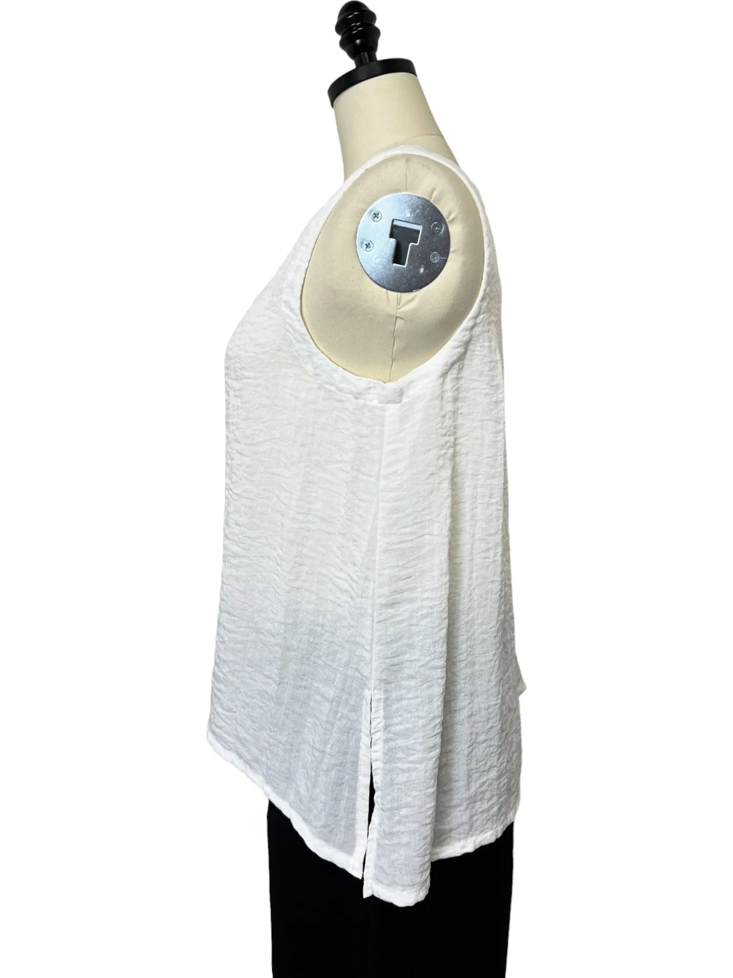Gails Travel Tank in Paper White