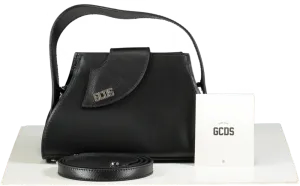 GCDS Black Seaweed Mini Handbag