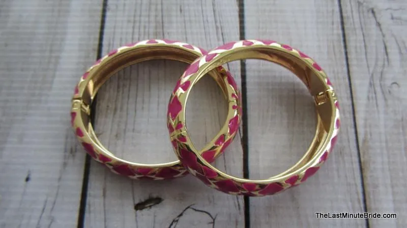 Geometric Foldover Clasp Bracelet (more colors)