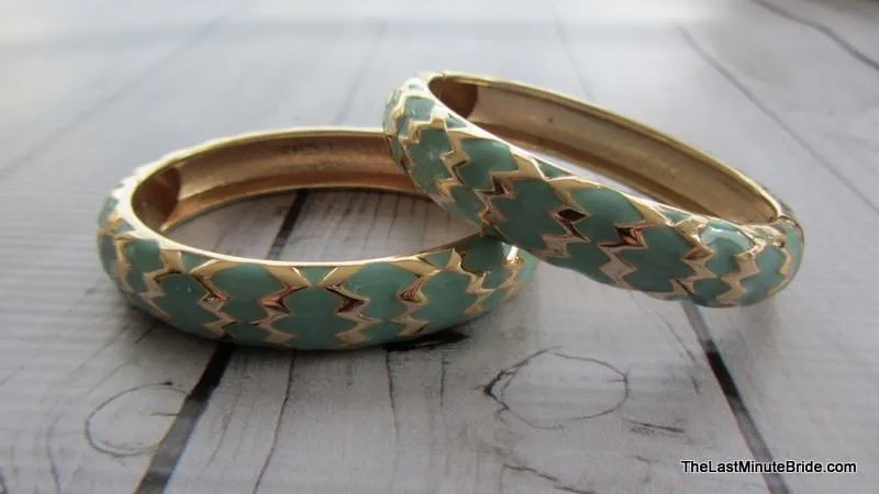 Geometric Foldover Clasp Bracelet (more colors)