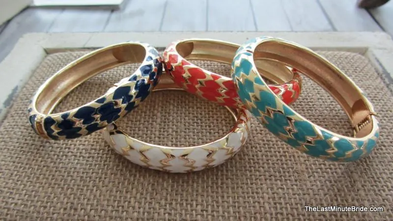 Geometric Foldover Clasp Bracelet (more colors)