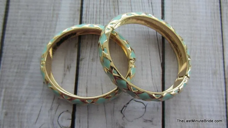 Geometric Foldover Clasp Bracelet (more colors)